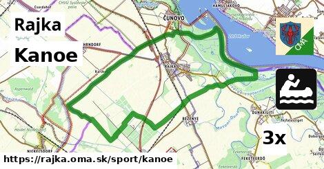 Kanoe, Rajka