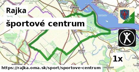 športové centrum, Rajka