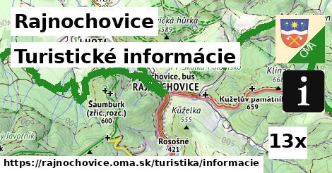 Turistické informácie, Rajnochovice