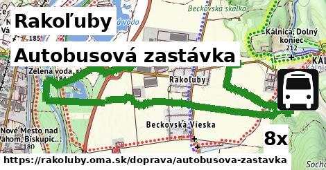 Autobusová zastávka, Rakoľuby