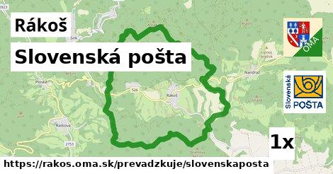 Slovenská pošta, Rákoš