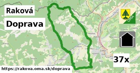 doprava v Raková