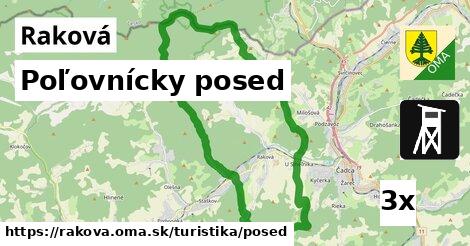 Poľovnícky posed, Raková