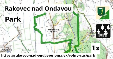 Park, Rakovec nad Ondavou