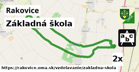 Základná škola, Rakovice