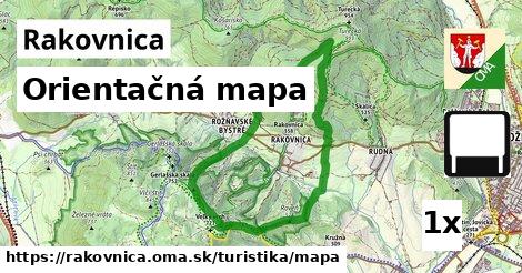 Orientačná mapa, Rakovnica