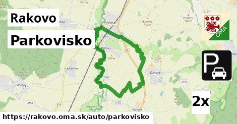 Parkovisko, Rakovo
