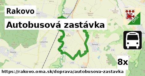 Autobusová zastávka, Rakovo