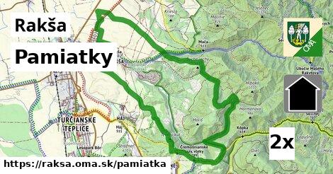 pamiatky v Rakša