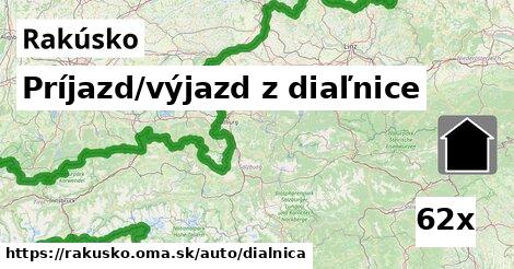 Príjazd/výjazd z diaľnice, Rakúsko