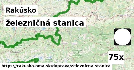 železničná stanica, Rakúsko