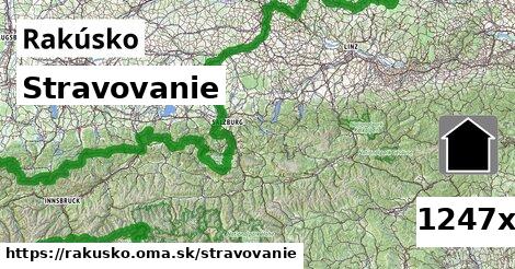 stravovanie v Rakúsko