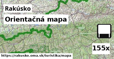 Orientačná mapa, Rakúsko