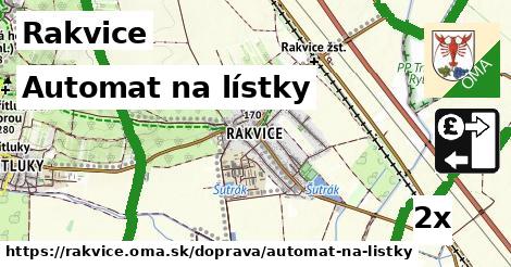 Automat na lístky, Rakvice