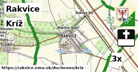 Kríž, Rakvice