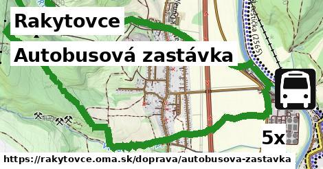 Autobusová zastávka, Rakytovce