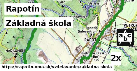 Základná škola, Rapotín
