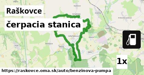 čerpacia stanica, Raškovce