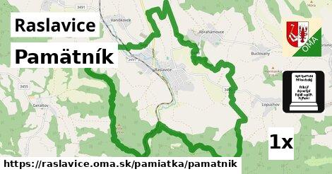 Pamätník, Raslavice