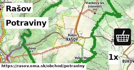 Potraviny, Rašov