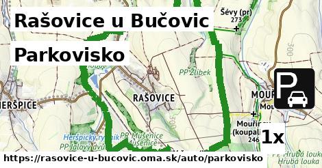 Parkovisko, Rašovice u Bučovic