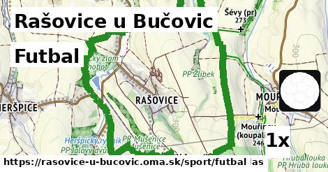 futbal v Rašovice u Bučovic