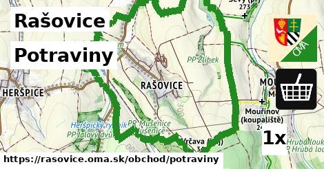 potraviny v Rašovice