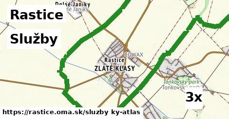 služby v Rastice