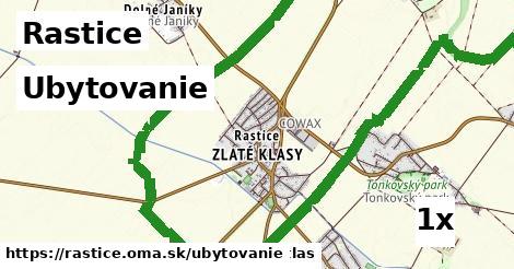 ubytovanie v Rastice