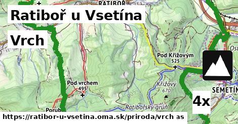 Vrch, Ratiboř u Vsetína