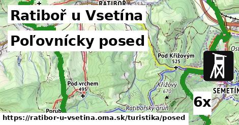 poľovnícky posed v Ratiboř u Vsetína