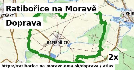 doprava v Ratibořice na Moravě
