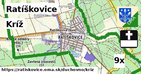 Kríž, Ratíškovice