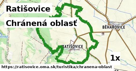chránená oblasť v Ratišovice