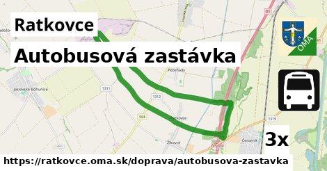 Autobusová zastávka, Ratkovce