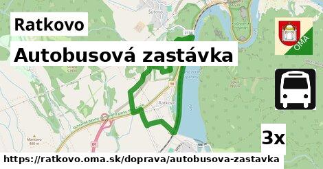 Autobusová zastávka, Ratkovo