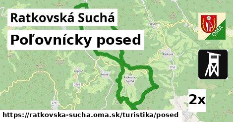 Poľovnícky posed, Ratkovská Suchá