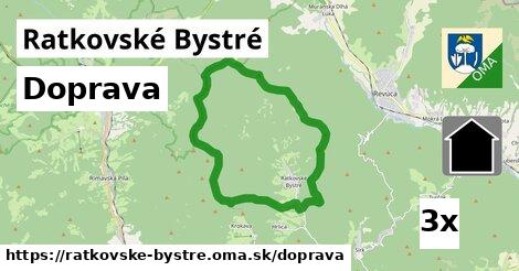 doprava v Ratkovské Bystré