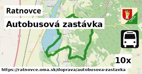 Autobusová zastávka, Ratnovce