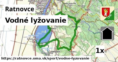 vodné lyžovanie v Ratnovce