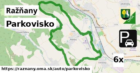 Parkovisko, Ražňany