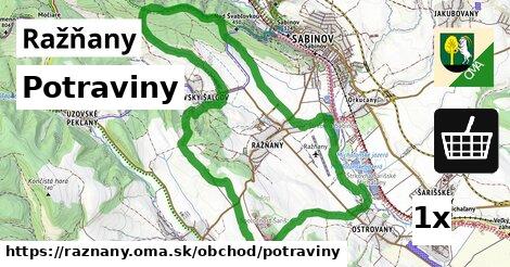 Potraviny, Ražňany