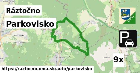 Parkovisko, Ráztočno