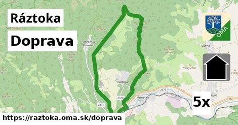 doprava v Ráztoka