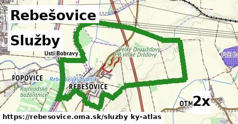 služby v Rebešovice