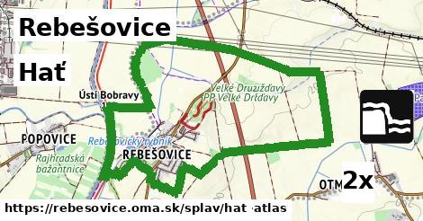 Hať, Rebešovice