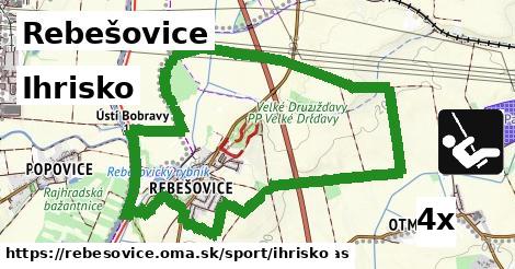 Ihrisko, Rebešovice