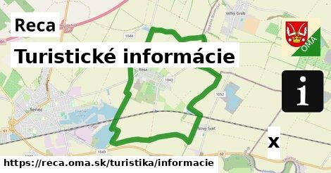 Turistické informácie, Reca