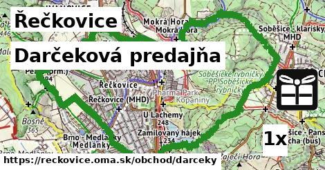 Darčeková predajňa, Řečkovice