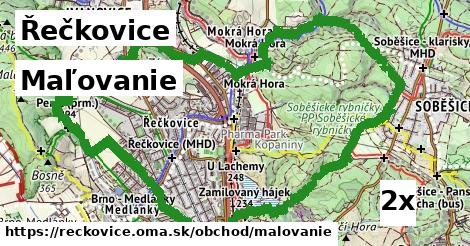 Maľovanie, Řečkovice